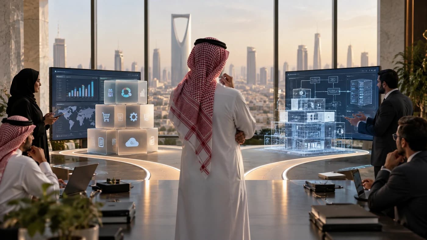 خارطة تحول رقمي تربط العمليات والبيانات والأنظمة والأتمتة