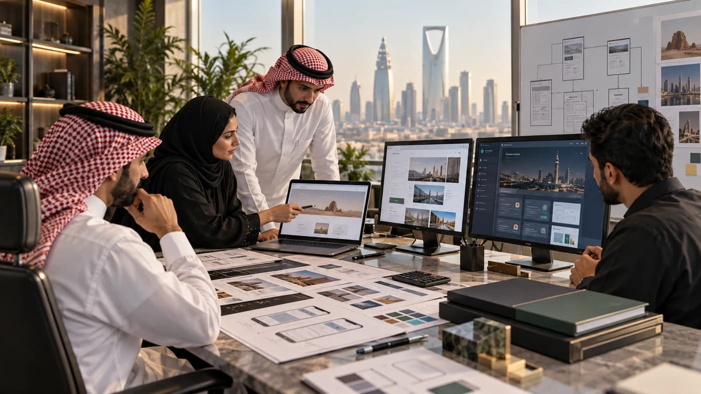 Estimating the cost of a professional website in Saudi Arabia